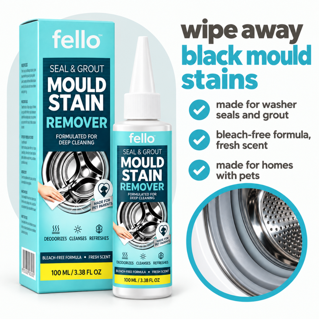 fello™ - Gel Décrasse-Joints – taches noires de moisissure